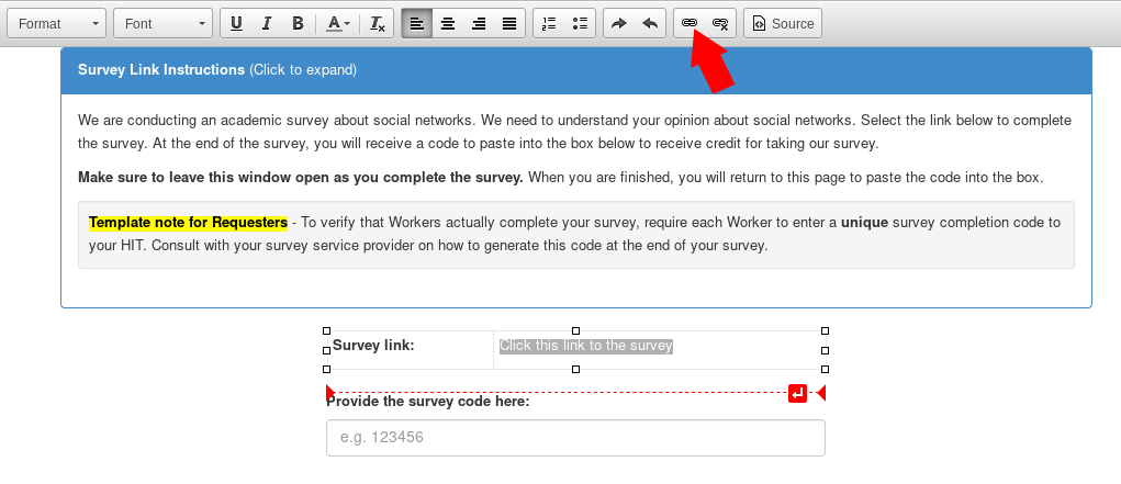 Using PsyToolkit with MTurk