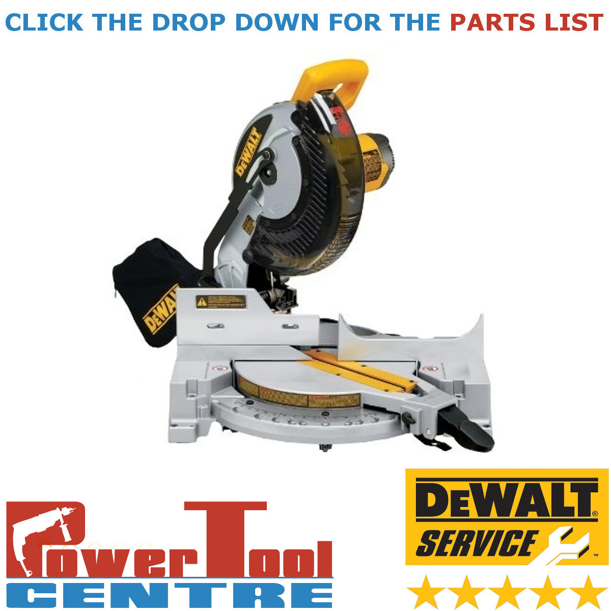 DeWalt Genuine Spare Parts DW703 Mitre Saw Type 1 eBay
