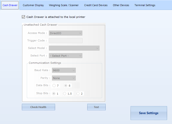 Receipt printer and cash drawer ptechpos Griffin
