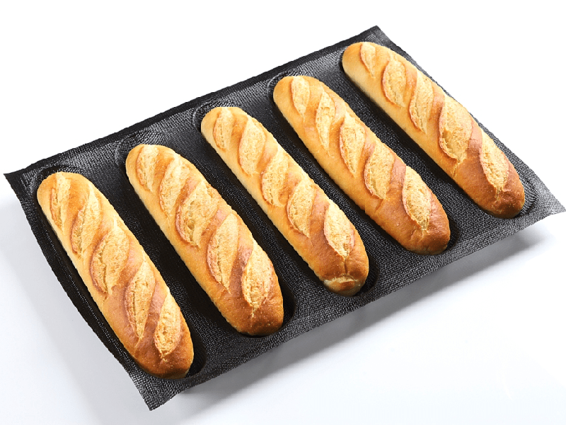Silicone Bread Form, non stick Subway bread mold ptfefabrics