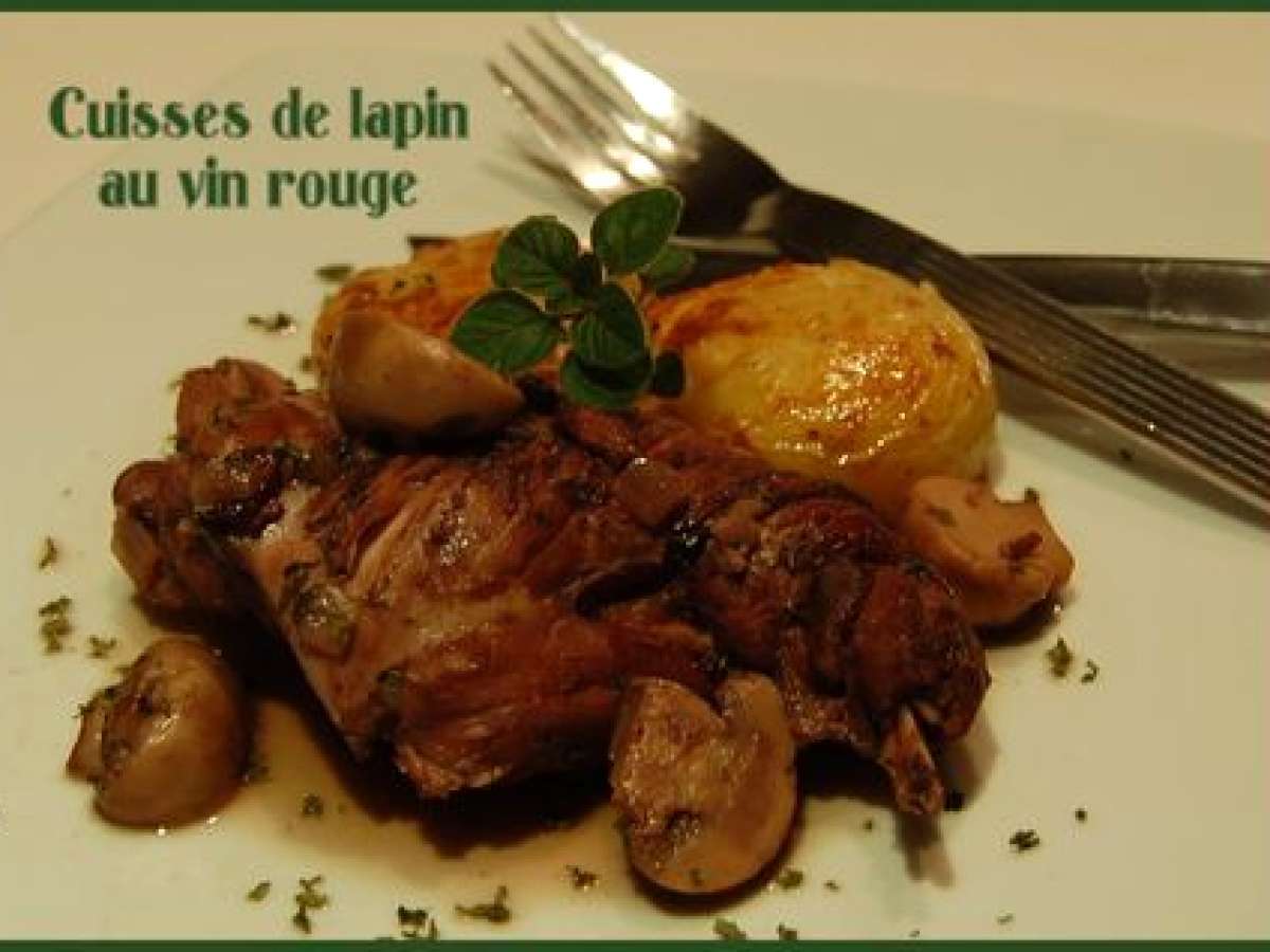 Lapin au vin rouge 13 recettes sur Ptitchef