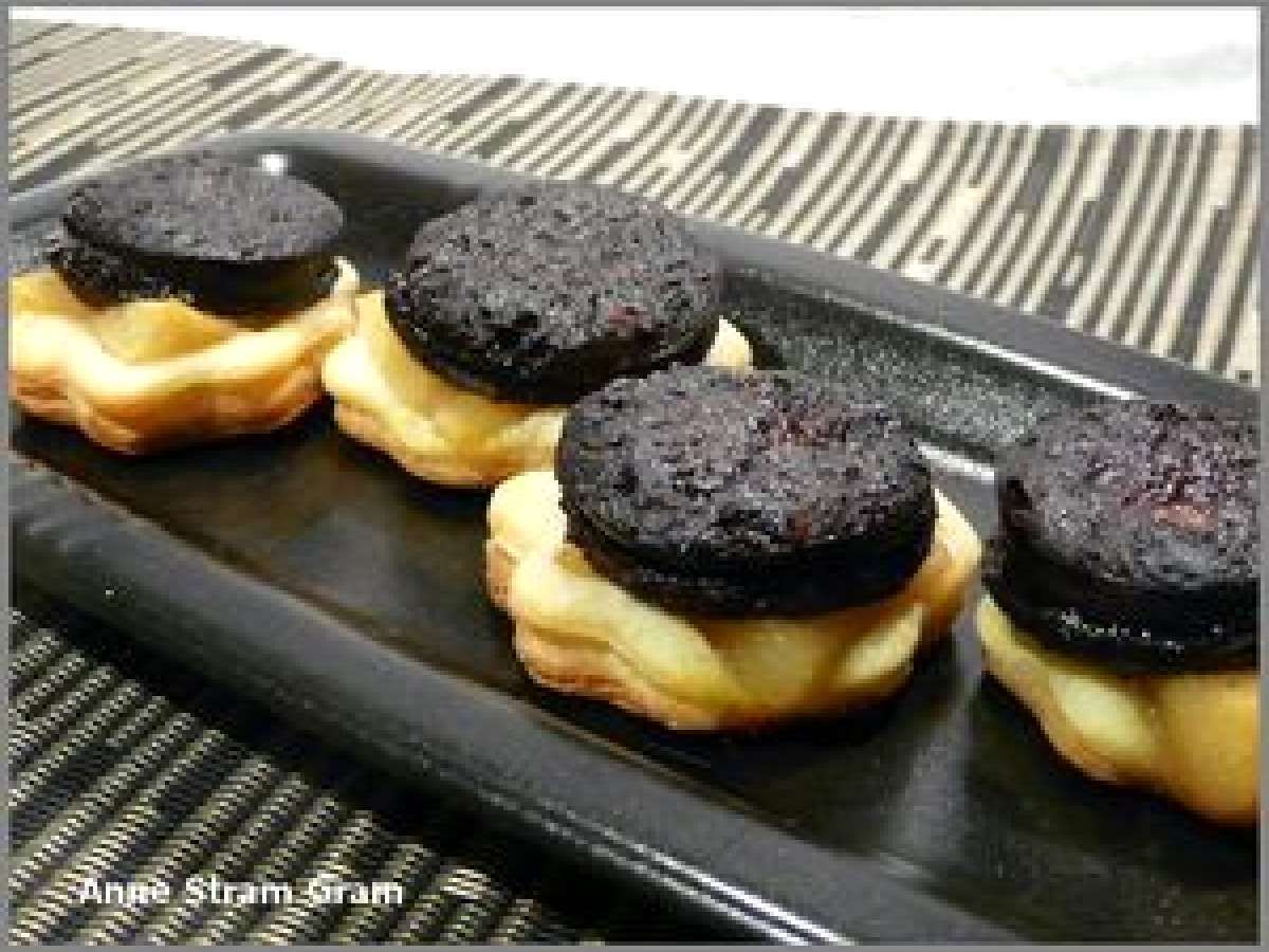 Feuilletés de boudin noir à la pomme, Recette Ptitchef