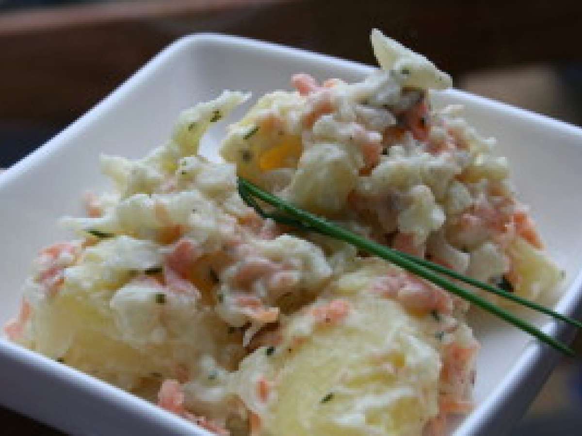 salade de chou fleur et pommes de terre