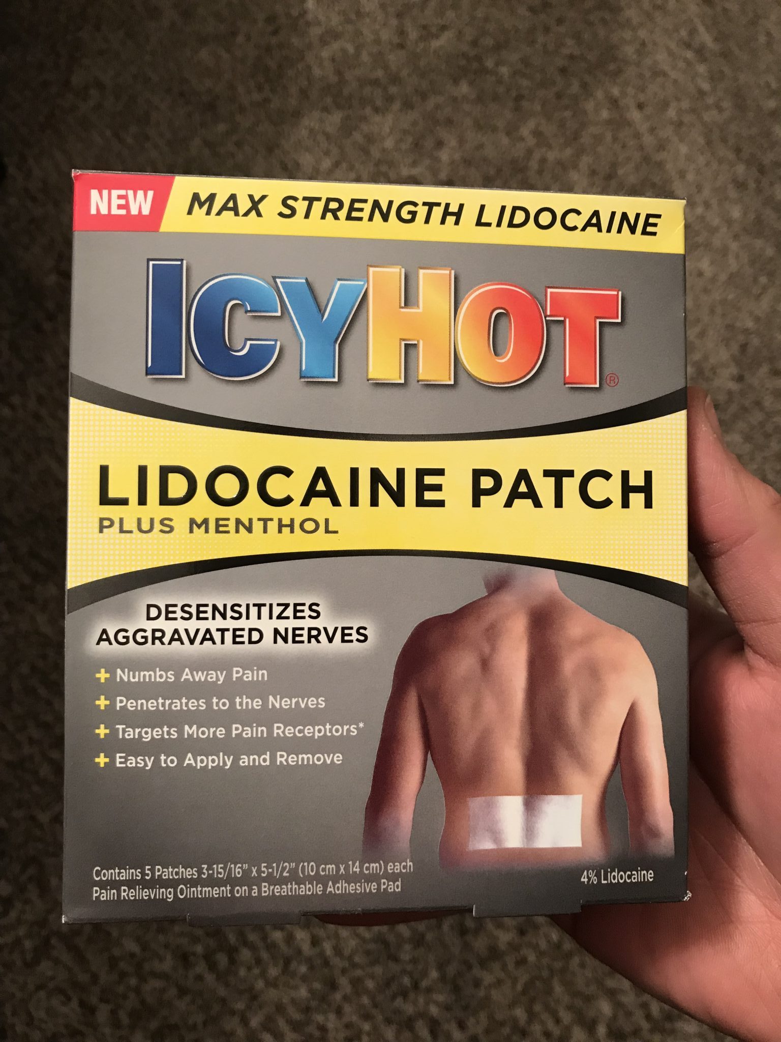 icy hot with lidocaine patch review • Physical Therapy Marketing and