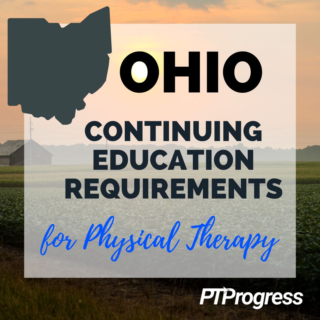 Ohio Physical Therapy Continuing Education Requirements