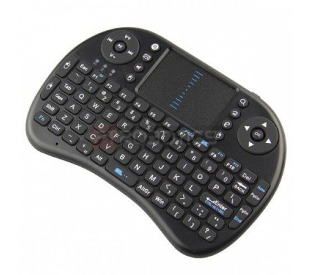 Mini 2.4G Multi-functional Wireless Keyboard For Raspberry Pi - Black