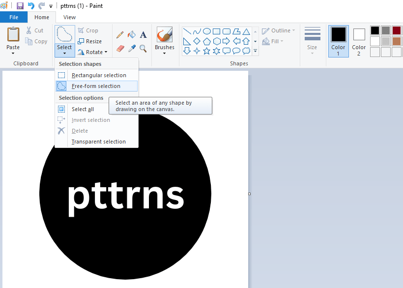 How to Freehand Crop in Canva Pttrns