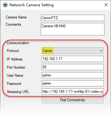 Control PTZ Network Camera with PTZ Controller - PTZ Controller