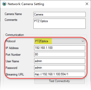Control PTZ Network Camera with PTZ Controller - PTZ Controller