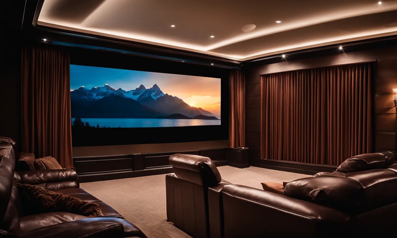 Best Projection Screens For Home Theater (2024 Update) Pubbelly