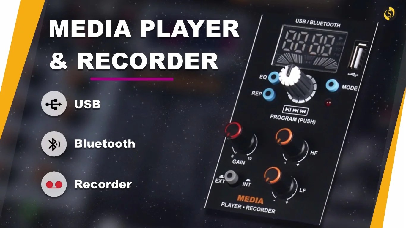 Studiomaster ORB 1822 Mixer Premium mixer with Bluetooth, Recording, G