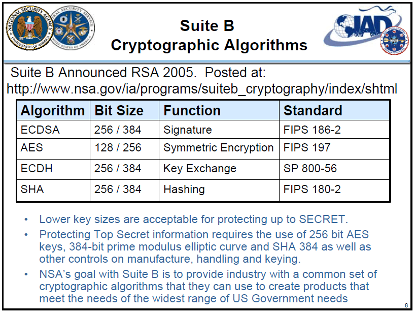 NSA Key Management Experience Public Intelligence