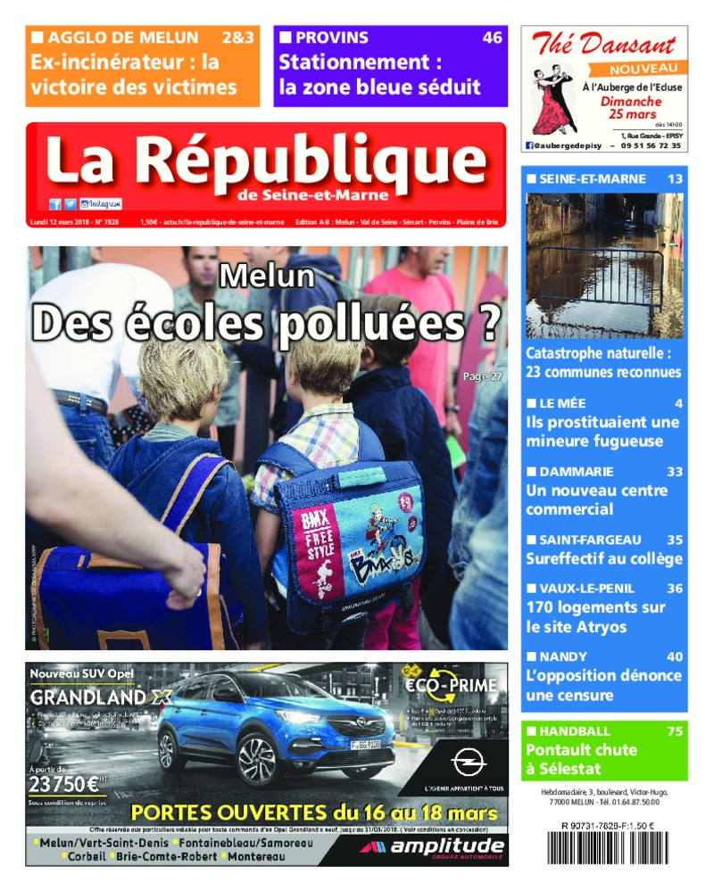 La République de Seine et Marne PUBLIHEBDOS La République de Seine et Marne PUBLIHEBDOS