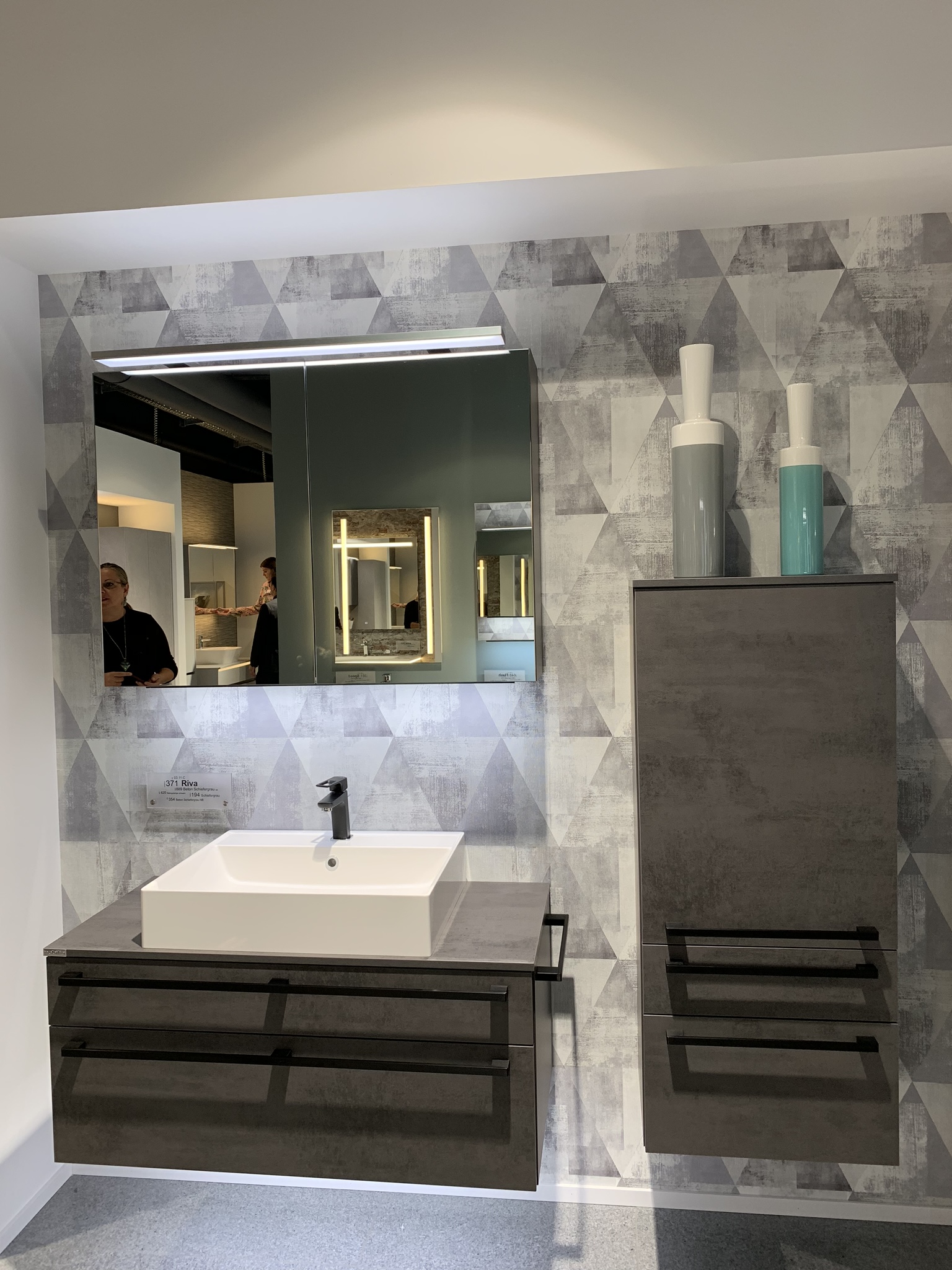 Mueble Baño 1 Puertas Cano