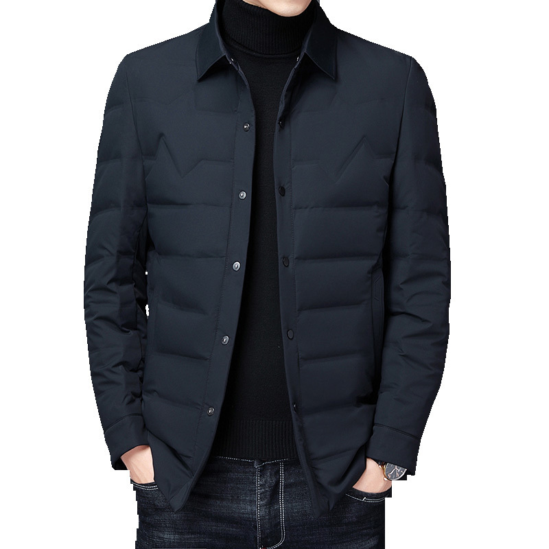 Fashion trend solid color down jacket