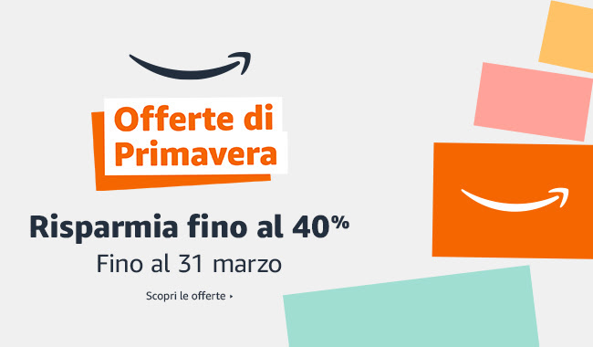 Tornano Le Offerte Di Primavera Di Amazon. Sconti Fino 40% - Pugliain.net 380_x_650_jpg