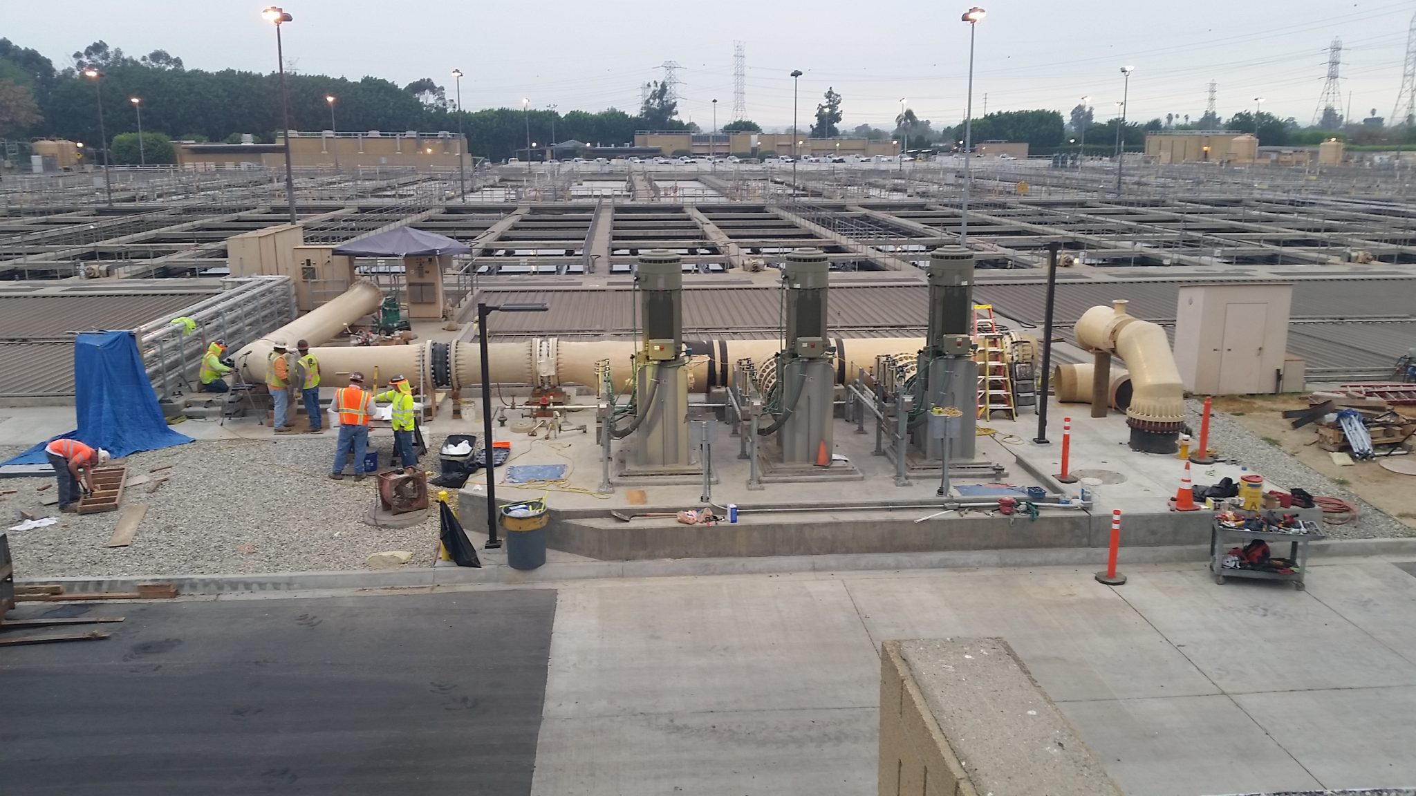 San Jose Creek Water Reclamation Plant Pulice Construction
