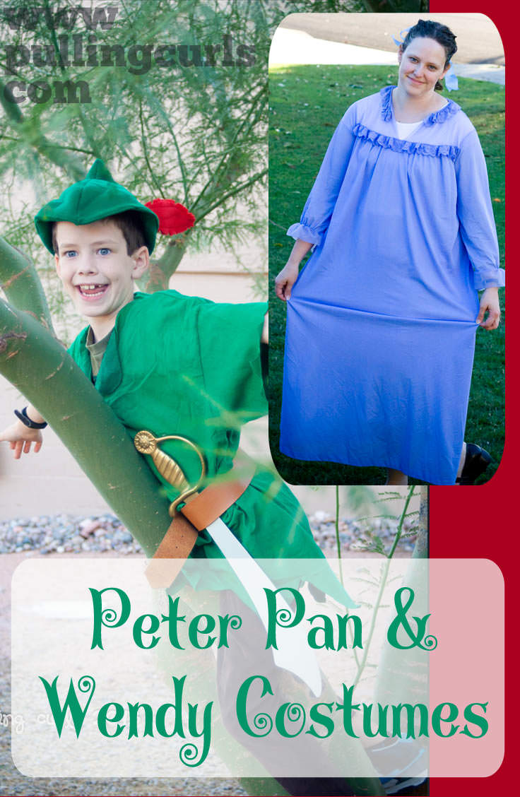 Make Peter Pan and Wendy Costumes