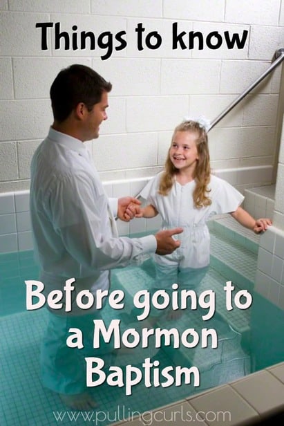 Mormon Baptisms What Happens At An Lds Baptism
