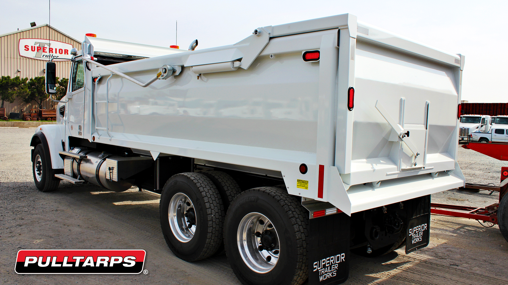 Superior Trailer Works of Fontana for Tarp Installations Pulltarps