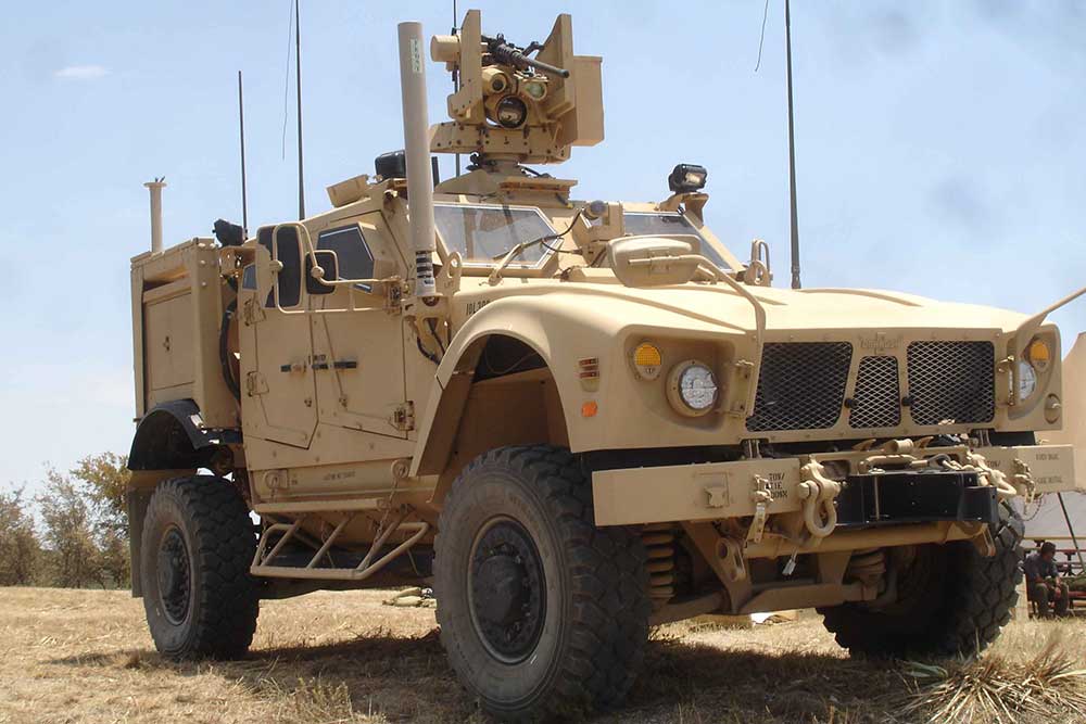 Oshkosh Corp won a 30bn contract to replace US Army's Humvee