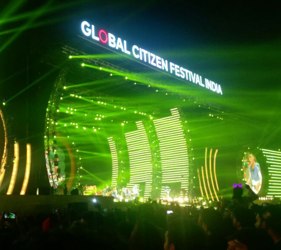 global citizen festival 2023 timetable India celebrates Global Citizen Festival 2016 with Coldplay
