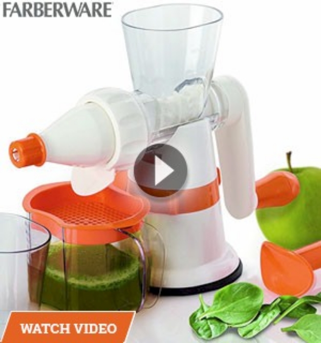 Farberware Professional Manual Fruit and Vegetable Juicer PulseTV