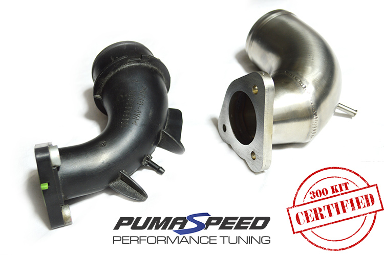 Large Bore Intake Elbow for Stage 2 and X27 Hybrid Fiesta ST180 Turbos