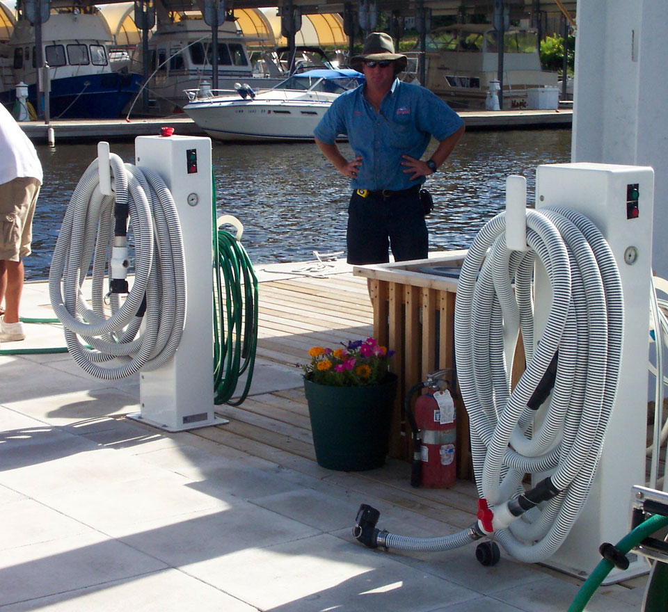 Remote PumpOut Station Marine PumpOut Marine Waste PumpOut System