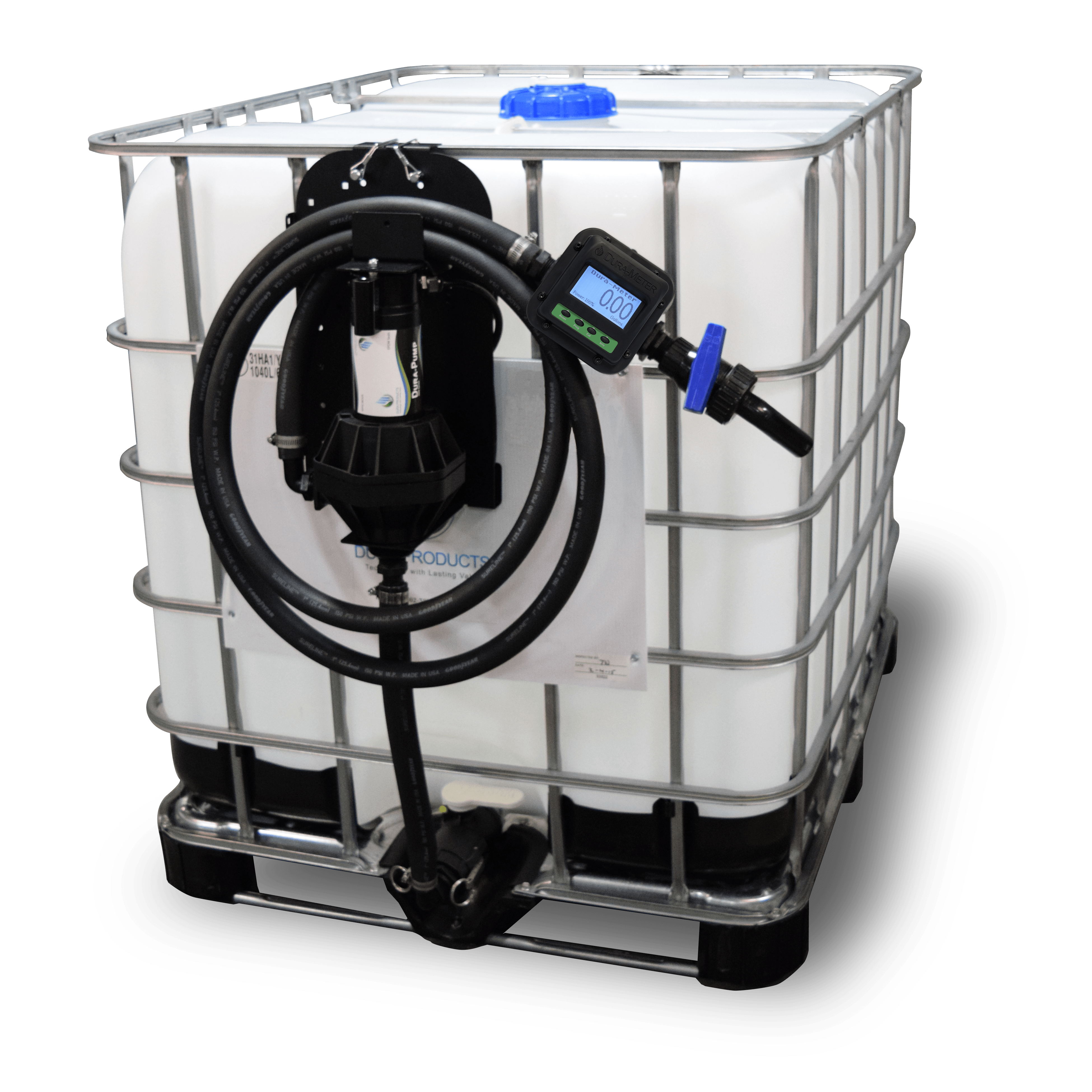 Dura Pump Easy Caddy Pump & Meter Solutions for IBC tanks and totes