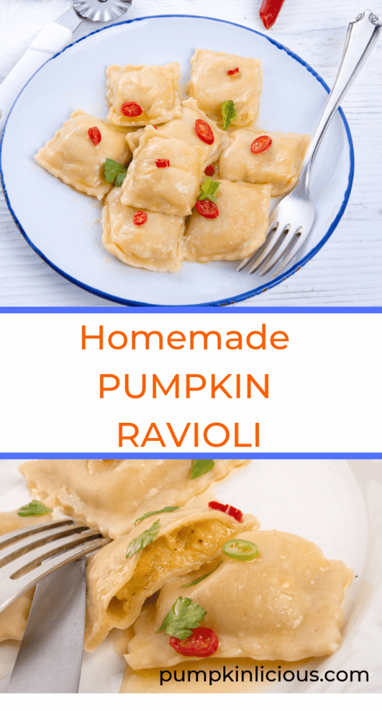 Homemade Pumpkin Ravioli Recipe