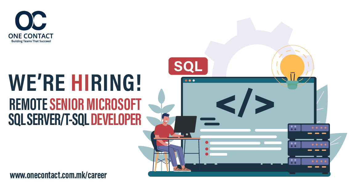 Remote Senior Microsoft SQL Server / TSQL Developer