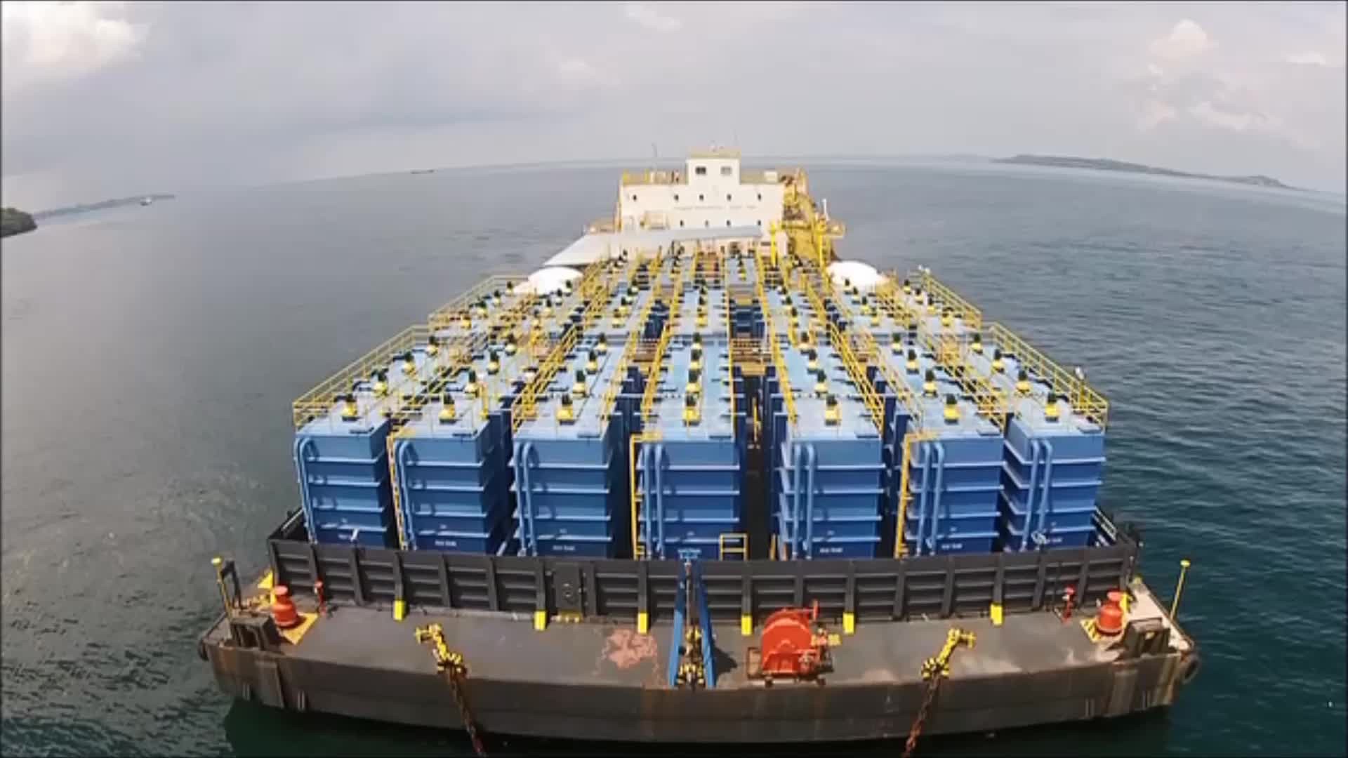 Floating liquid Mud Plant (FLMP) Puncak Jaya