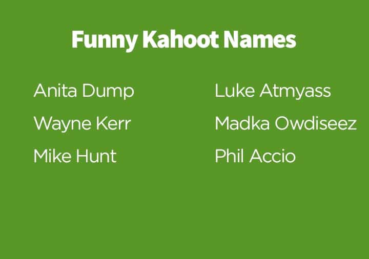 450+ Dirty Funny Names For Group Chats & Kahoot