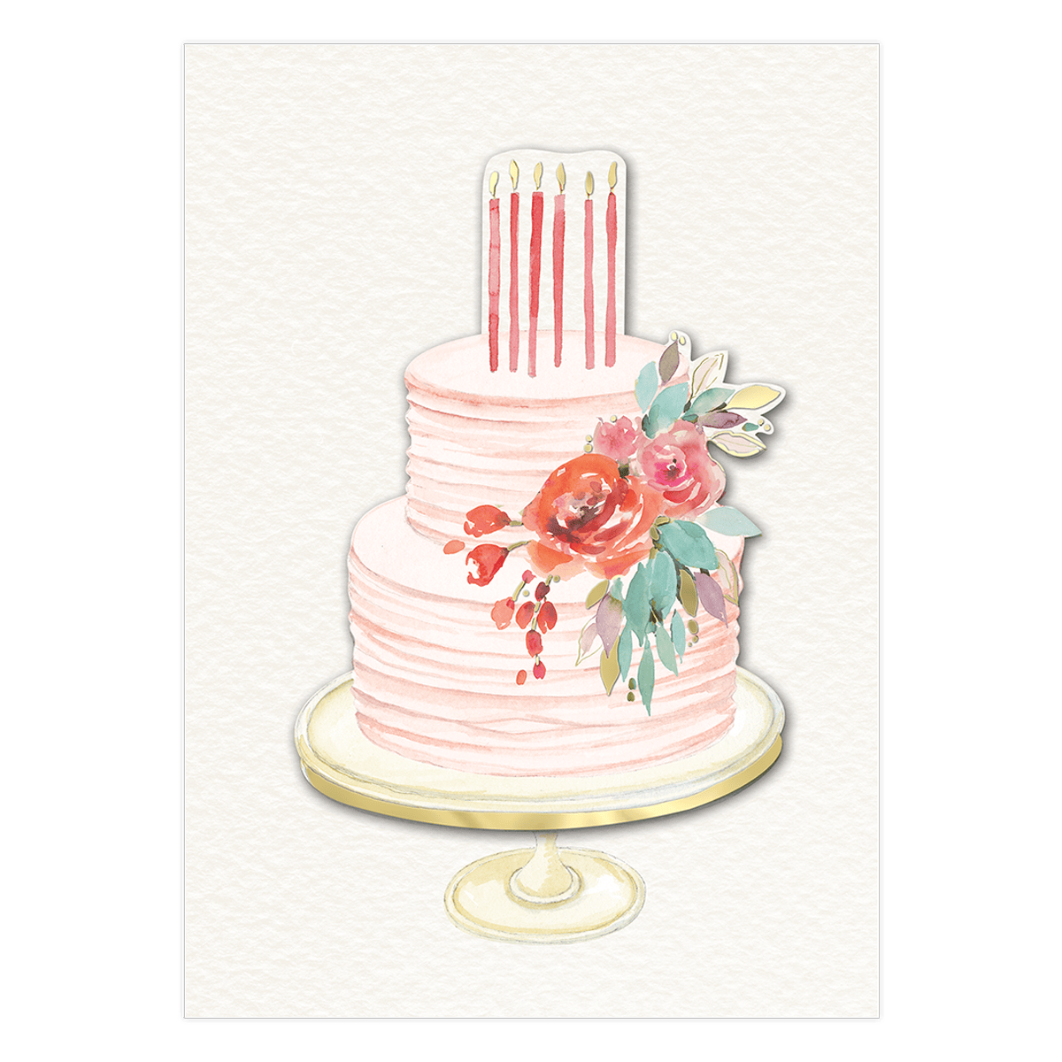 Birthday Cake Card Punch Studio