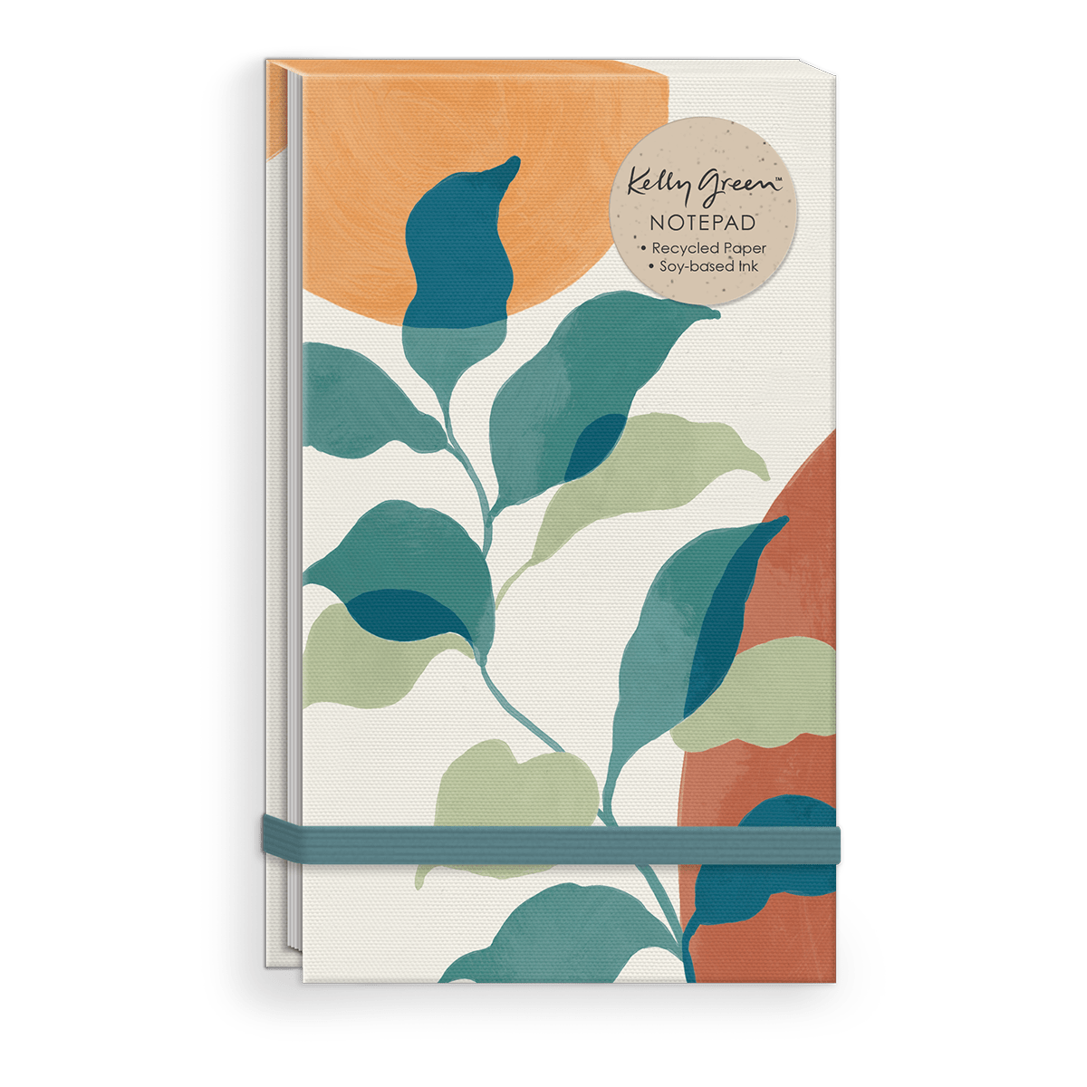 Leaves Fabric Notepad Punch Studio