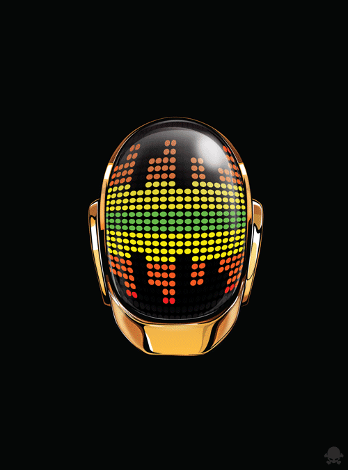 8 originales y geniales gifs de Daft Punk