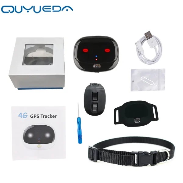 Waterproof Pet GPS WIFI Tracker Support Geofence Collars For Dogs