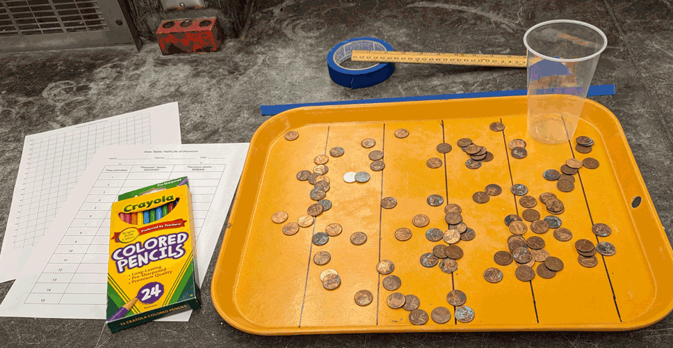 Finding the Half-Life of Pennium - College of Science - Purdue University