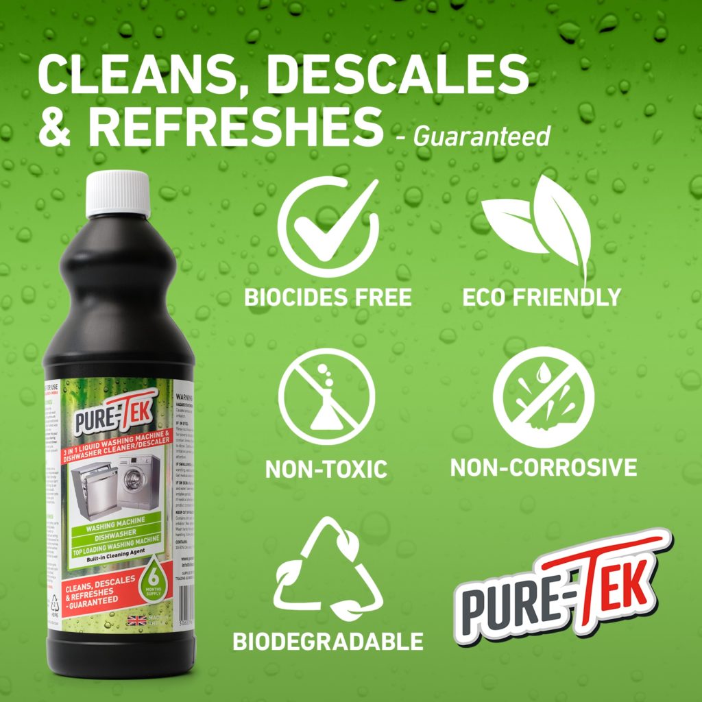 PureTek Washing Machine and Dishwasher Cleaner PureTek