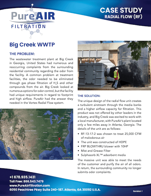 Block Odor & Emissions with Radial Flow PureAir Filtration