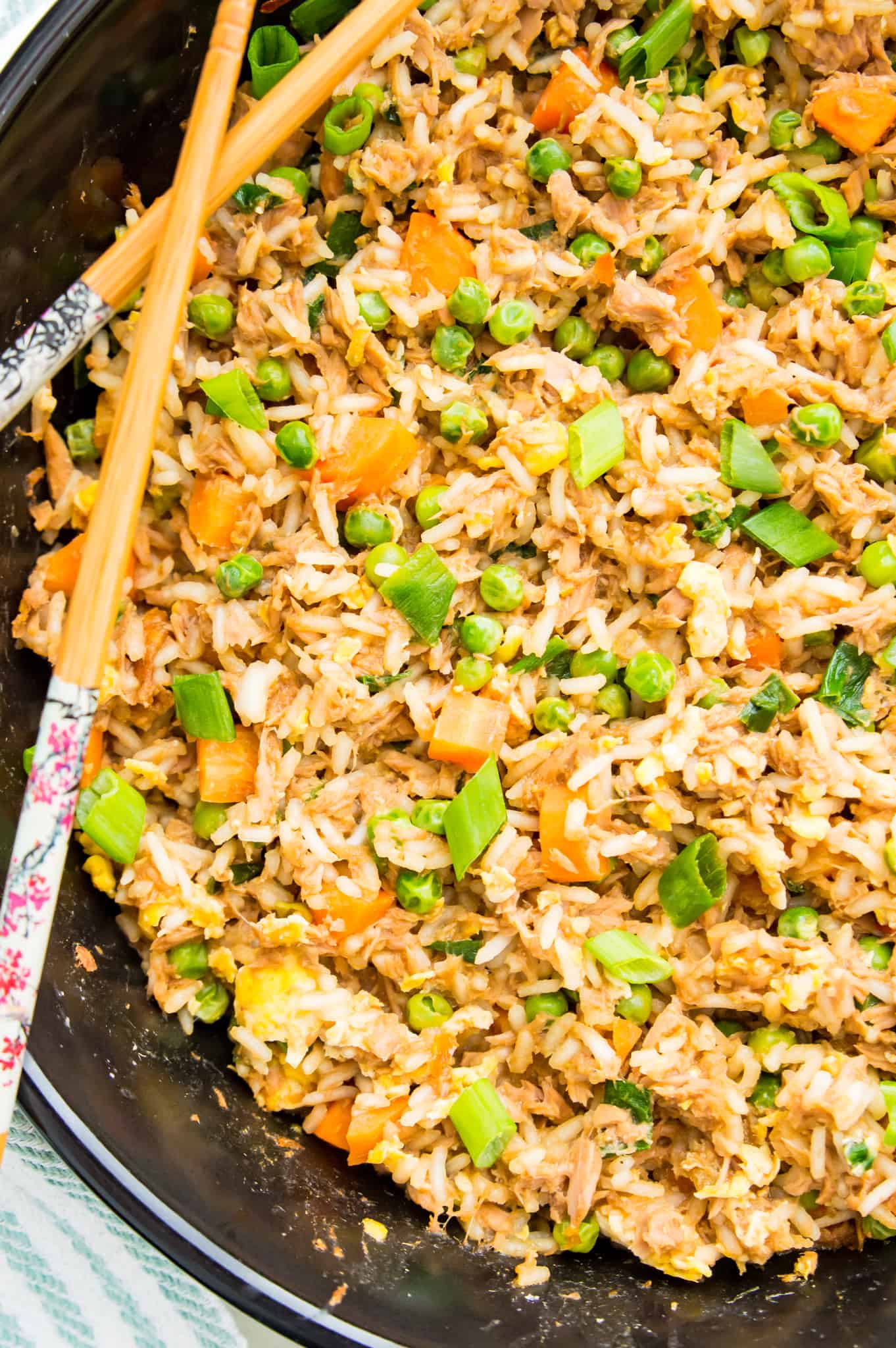 Quick and Easy One Pan Tuna Fried Rice Pure and Simple Nourishment