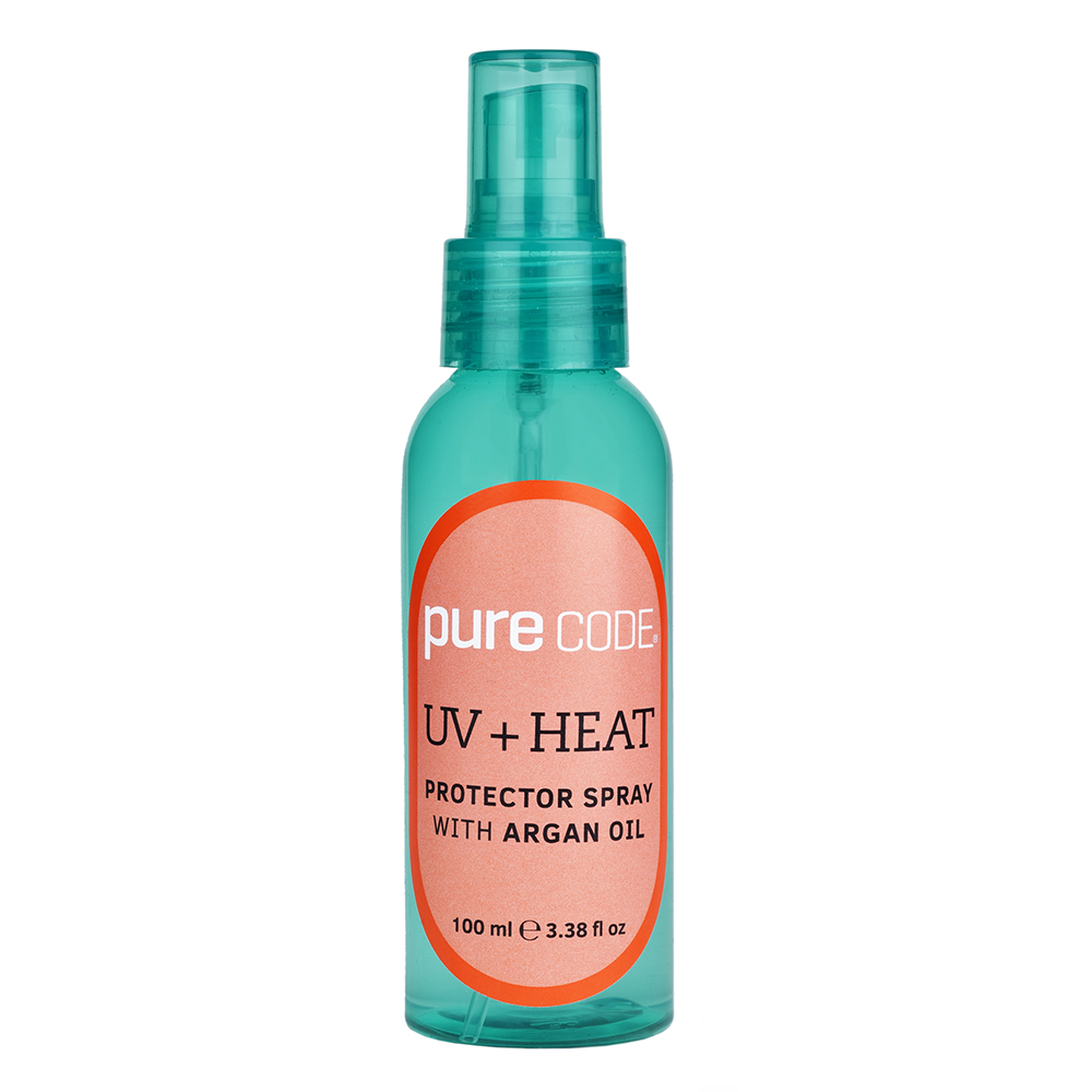 UV + Heat Protector Spray with Argan Oil PureCode USA