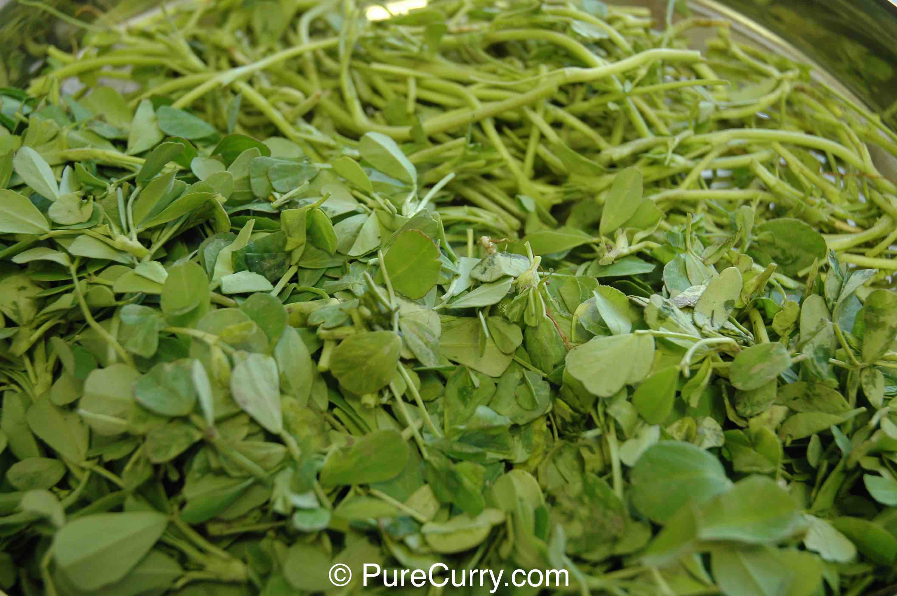 Spiced Fenugreek Leaves PURE CURRY