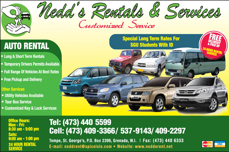 berz Car Rental Grenada Tourism Authority