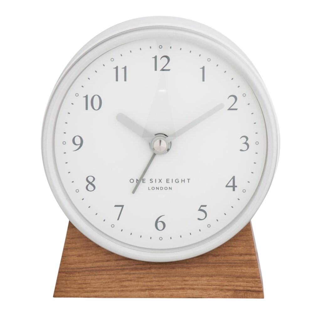 Buy Nina Silent Alarm Clock Online Purely Wall Clocks