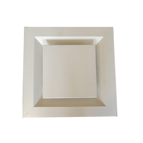 White Metal Square Vent 150mm Pure Ventilation Australia