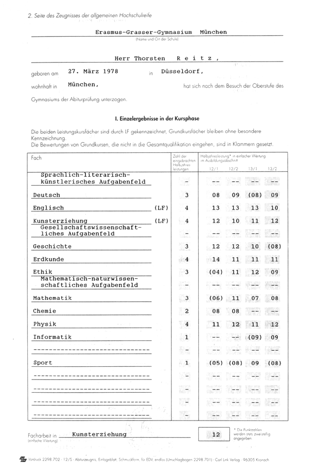 tr CV