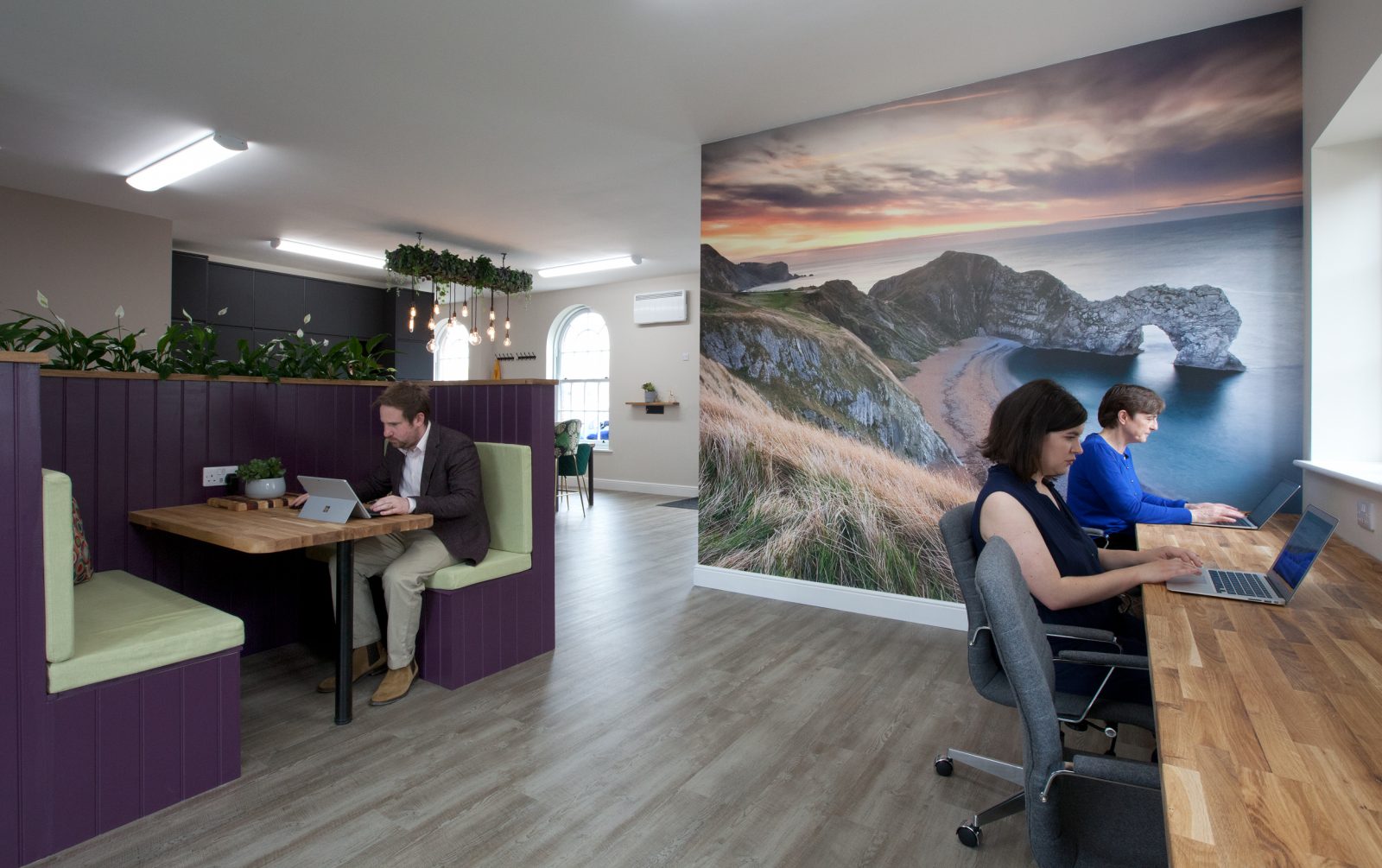 Coworking & Desk Hire Flexible Workspace Purple Office