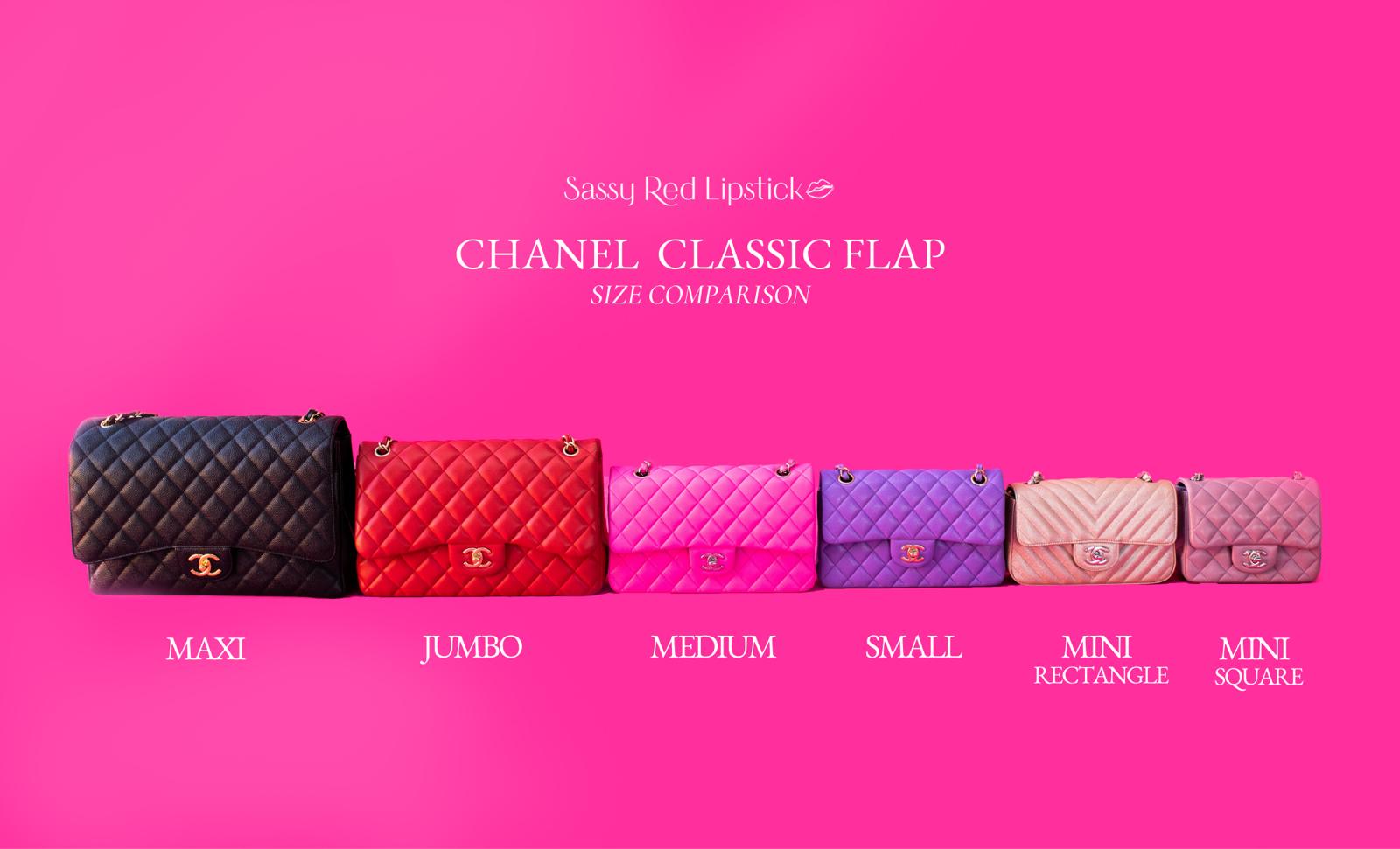 Best Shopping Deals OnlineChanel Classic Bag Size Comparison, coco